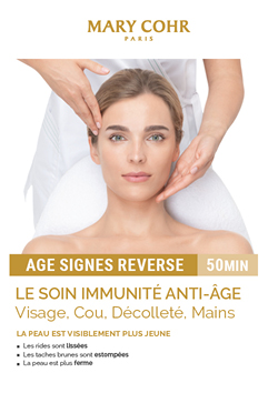 D&eacute;couvrez Age Signes Reverse, le soin anti-&acirc;ge global de Mary Cohr